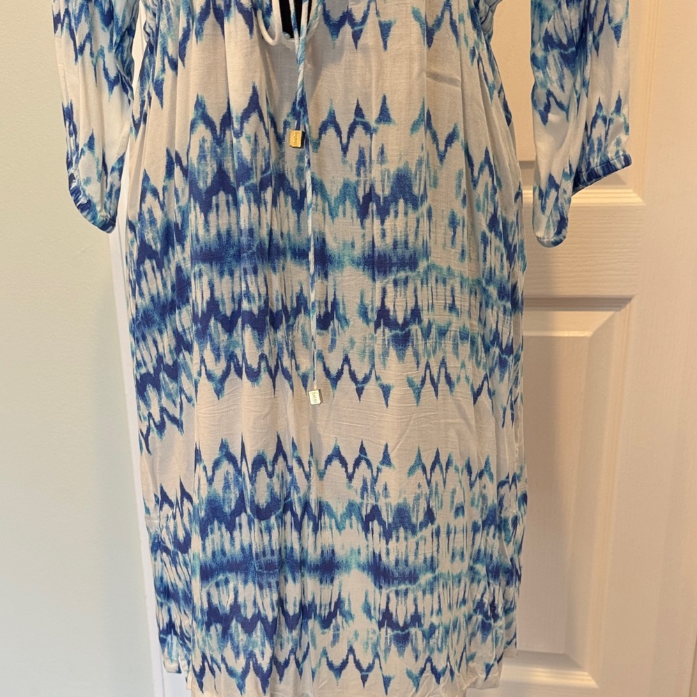 Heidi Klein Oceanic Patterned Swim Cover-Up - Picture 2 of 7